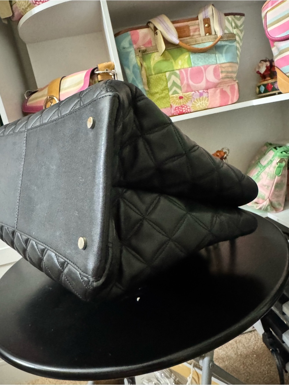 Kate Spade New York Carey Quilted Leather Large Tote Bag - Picture 8 of 10